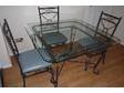 DINING ROOM Table & 4 Chairs,  Glass top table with four....
